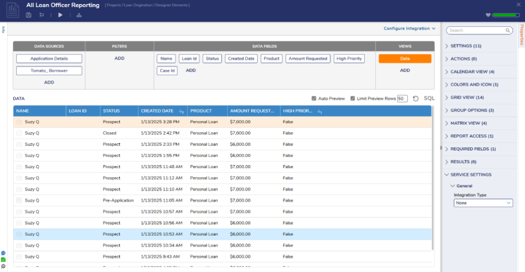 Decisions dashboard 2